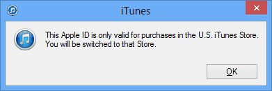 iTunes US Store Volver