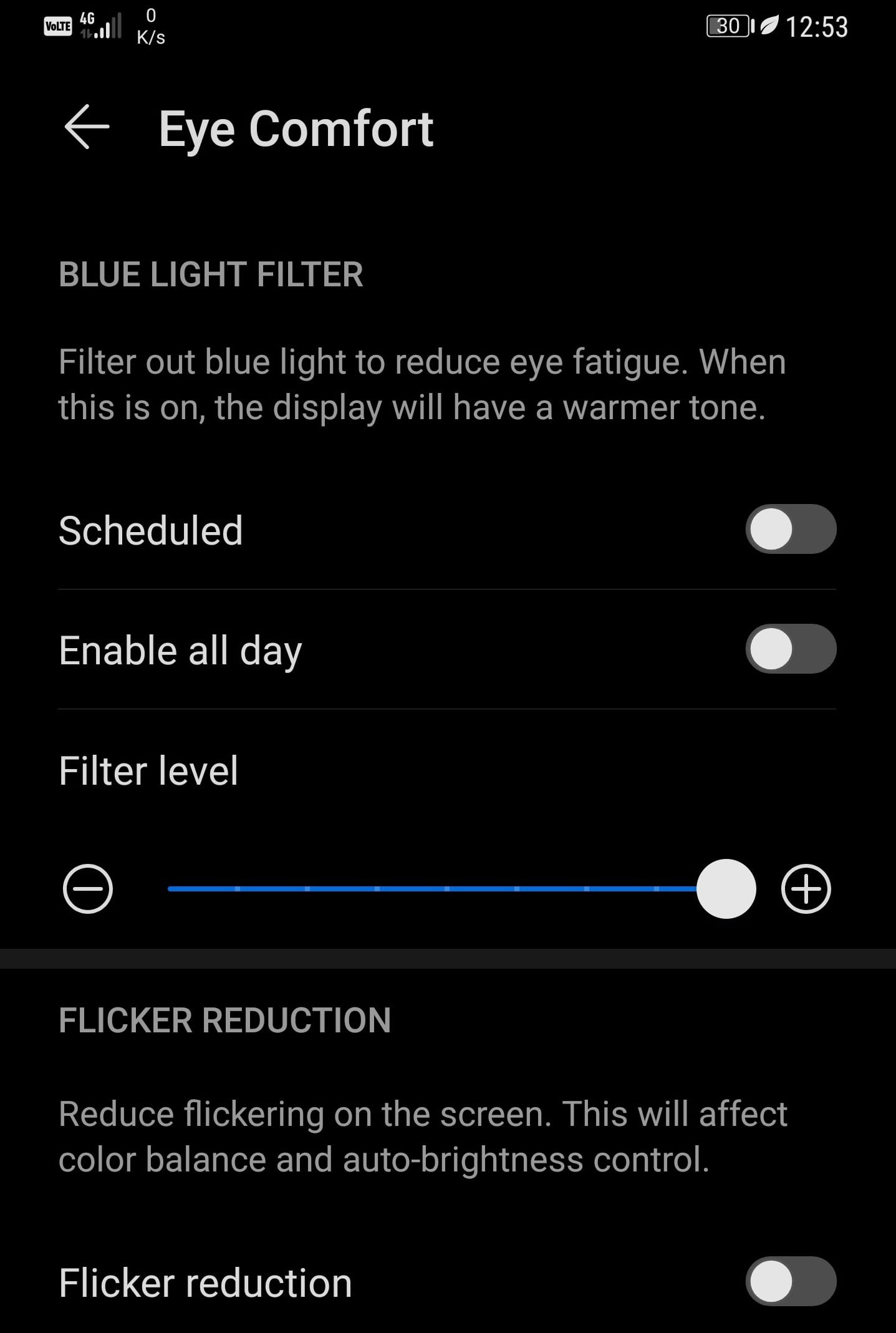 desactivar-ojo-comodidad-filtro-luz-azul-android 