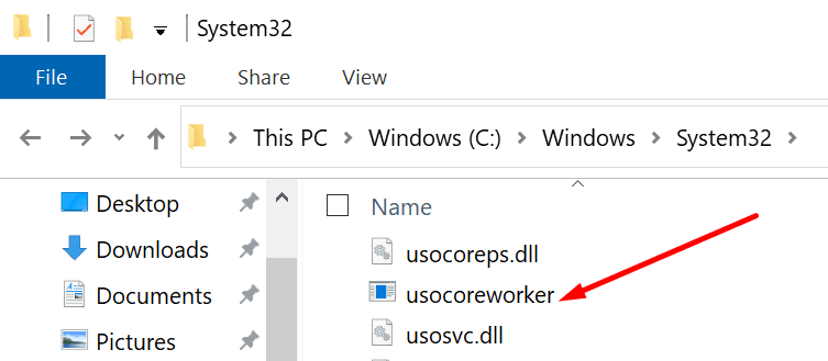 usocoreworker windows 10