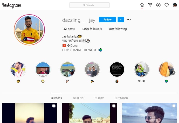 ver perfil privado de instagram