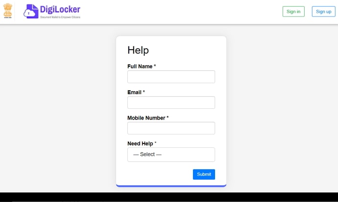 eliminar cuenta digilocker