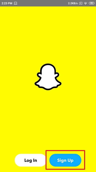 crear cuenta de snapchat sin numero de telefono